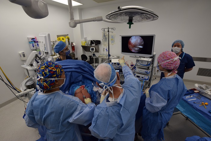 La salle d’opération de l’HGBG commence la chirurgie de l’épaule dans le cadre de l’expansion du programme chirurgical