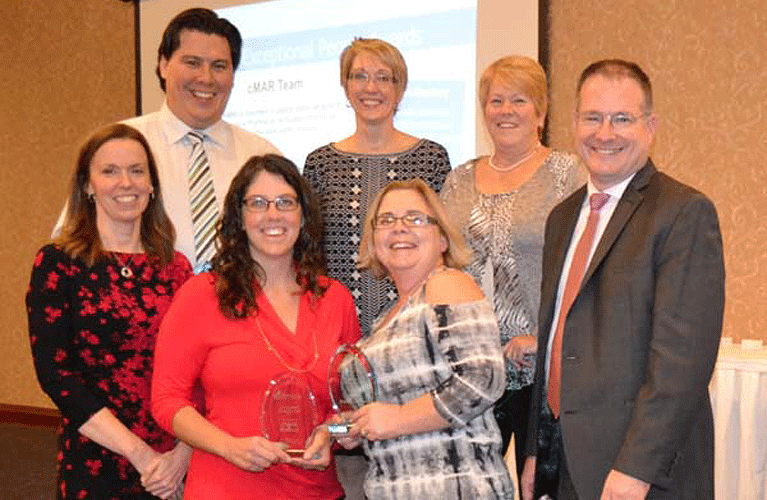 The Georgian Bay General Hospital (GBGH) Board of Directors honoured four staff, one physician and one team with Exceptional People Awards 2017