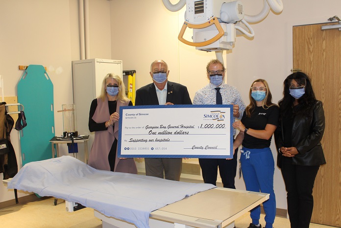 County of Simcoe supports local healthcare at GBGH