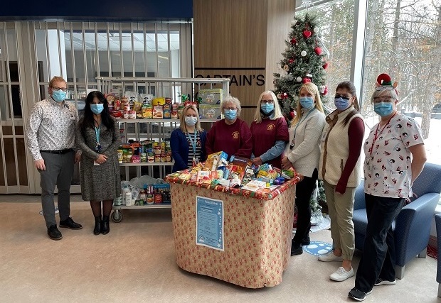 GBGH gives back to the community through food drive