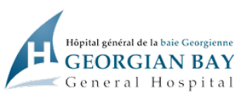 the logo for Georgian Bay General Hospital